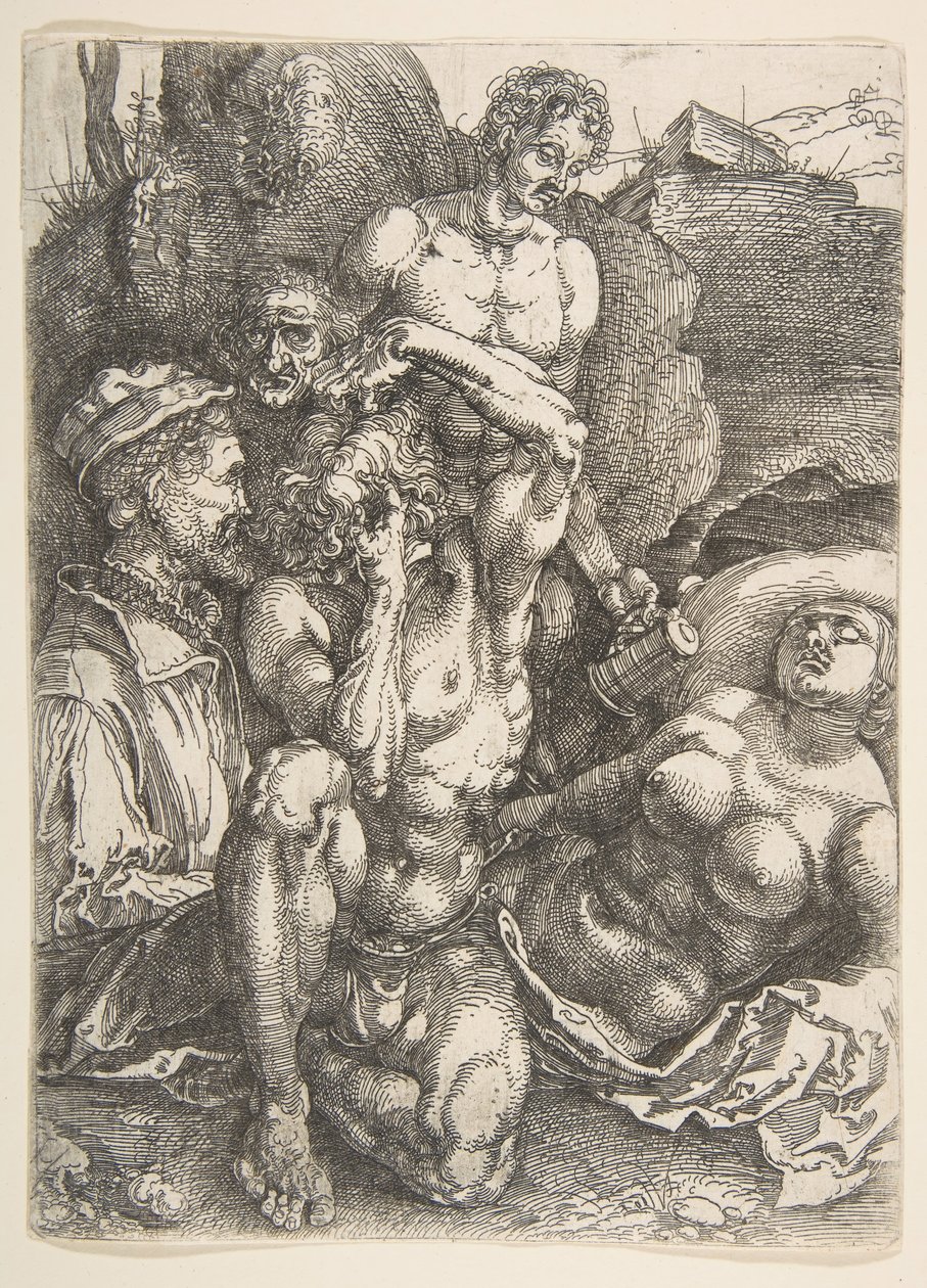 Den desperata mannen, ca. 1515. av Albrecht Dürer