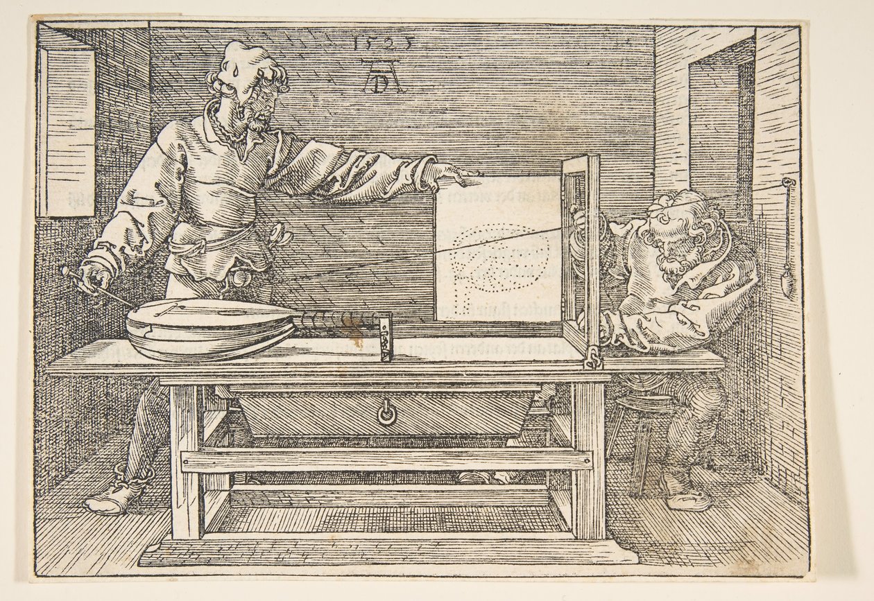Ritaren av Lute.n.d. av Albrecht Dürer