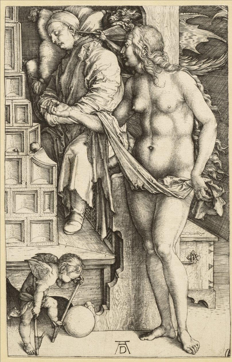 Doktorns dröm, 1497-98 av Albrecht Dürer