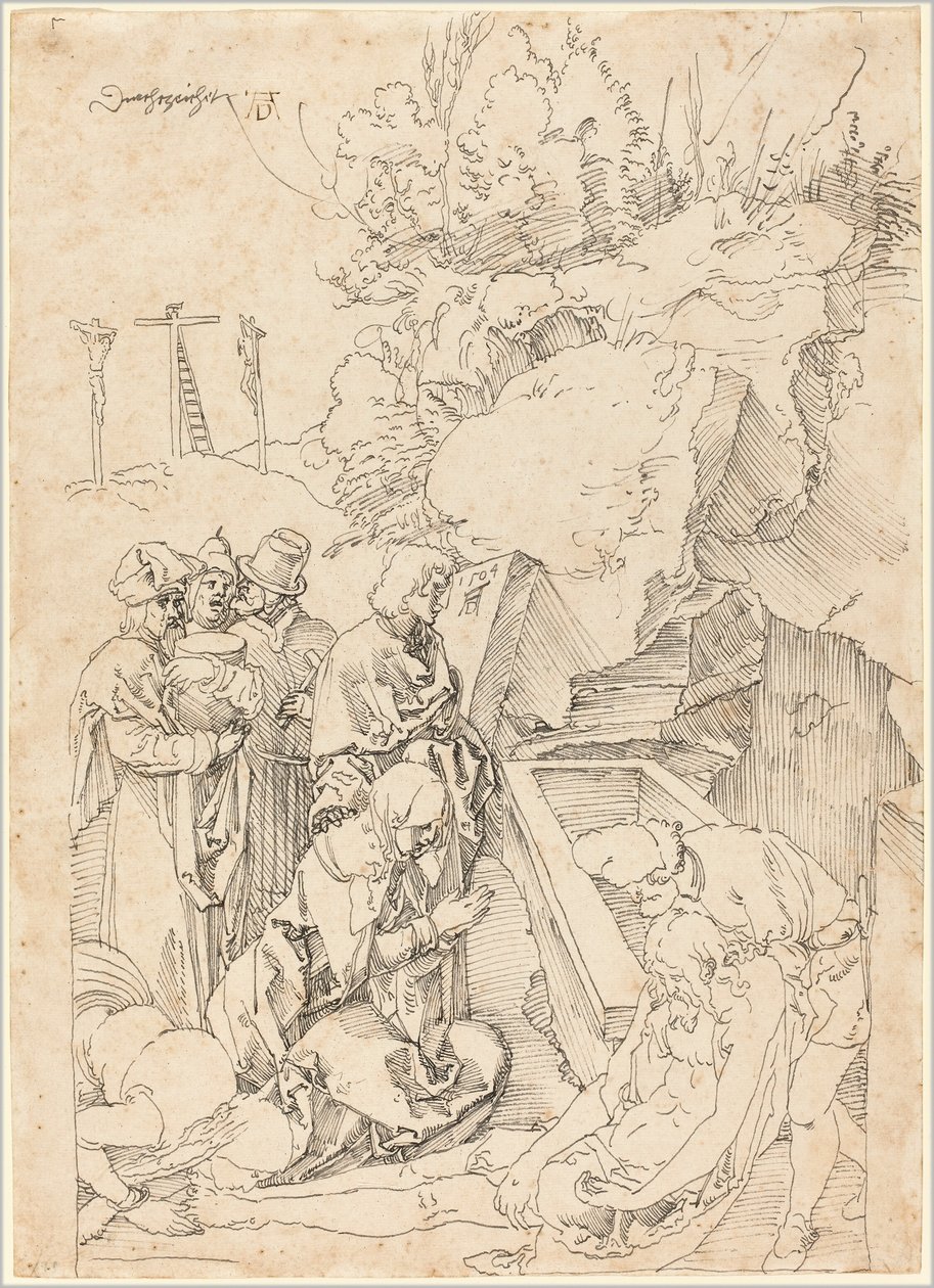 Gravläggningen av Albrecht Dürer
