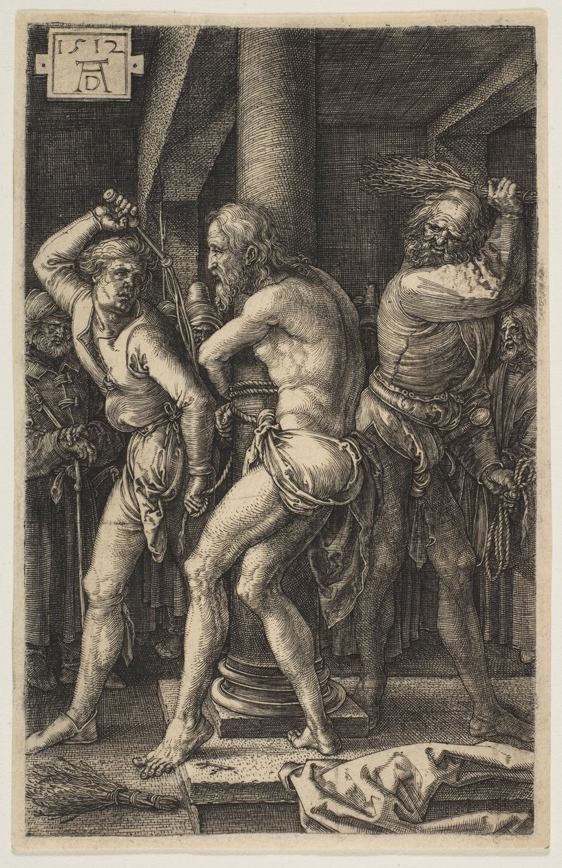 The Flagellation, från The Passion, 1512. av Albrecht Dürer