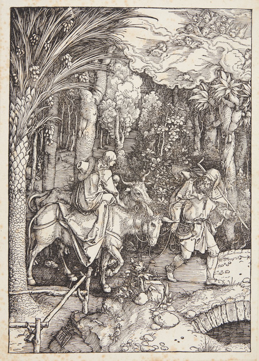 Flygningen till Egypten av Albrecht Dürer