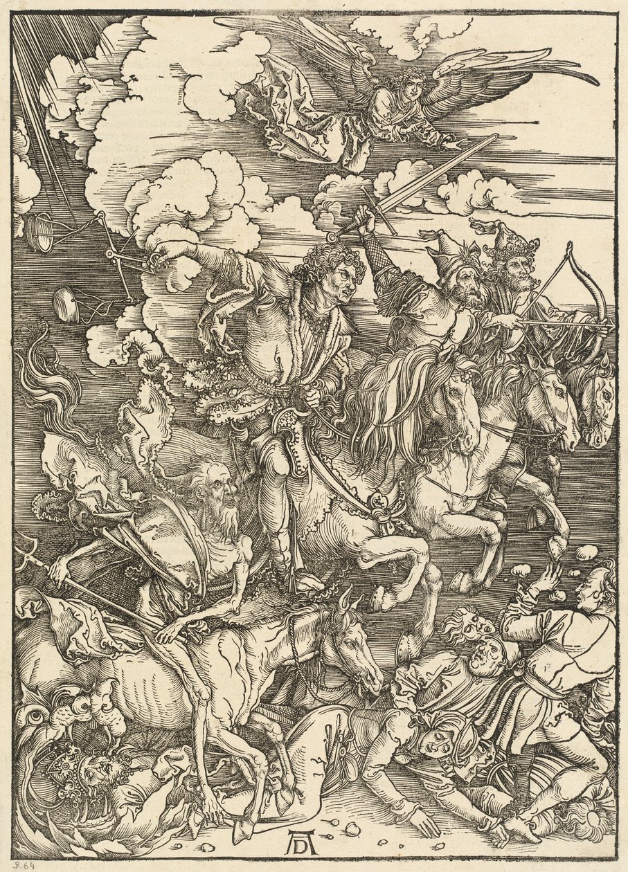De fyra ryttarna av Albrecht Dürer
