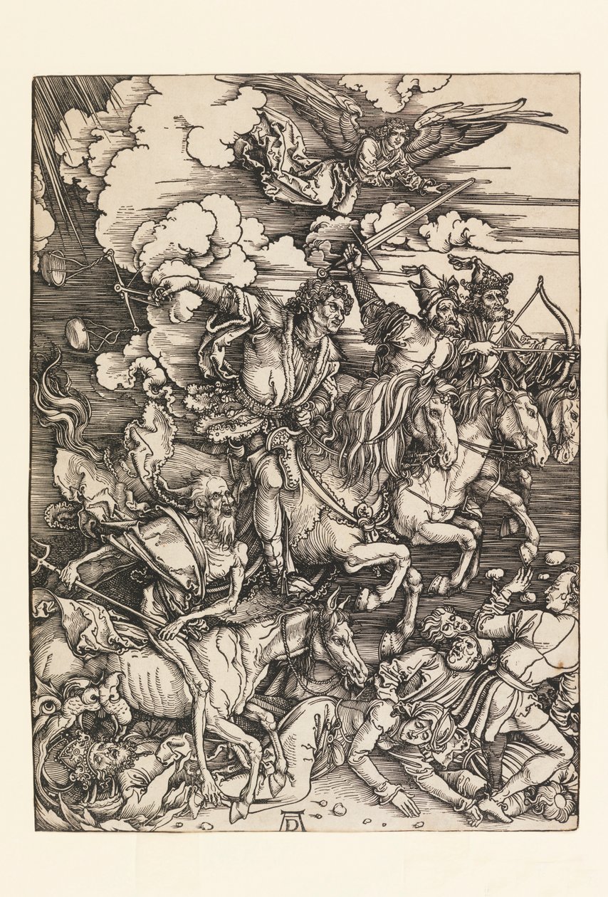 Apokalypsens fyra ryttare av Albrecht Dürer