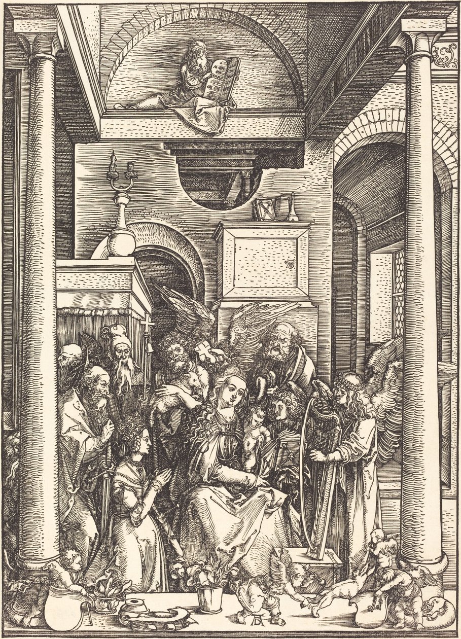 Jungfruns förhärligande av Albrecht Dürer