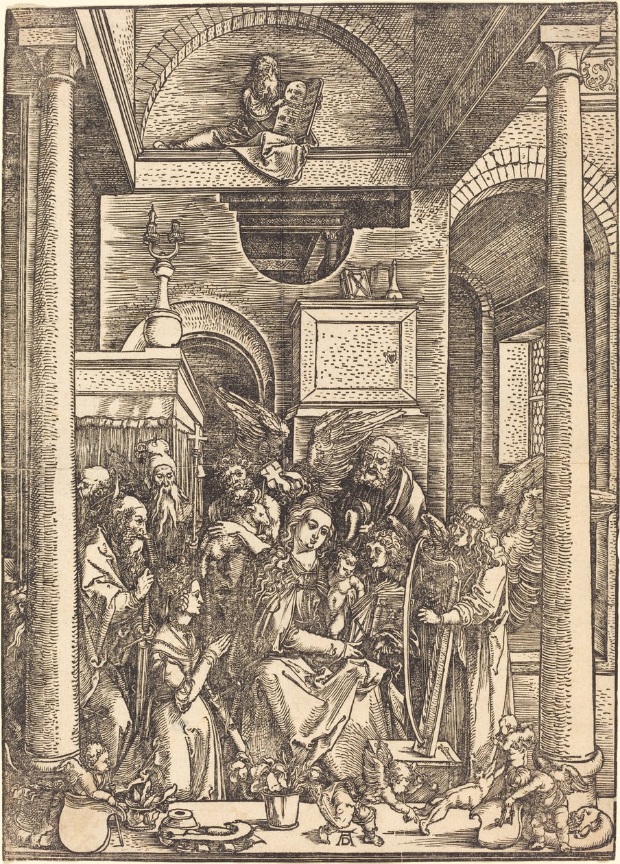 Jungfruns förhärligande av Albrecht Dürer