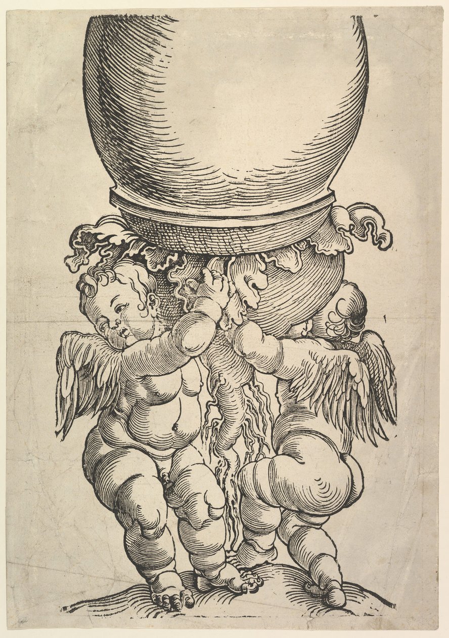 The Great Column bottenblock, 1517. av Albrecht Dürer