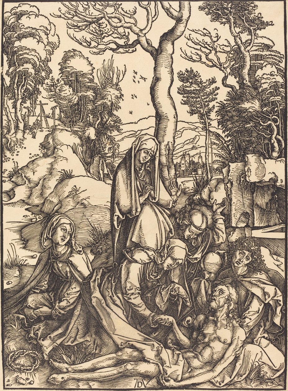 Klagosången av Albrecht Dürer