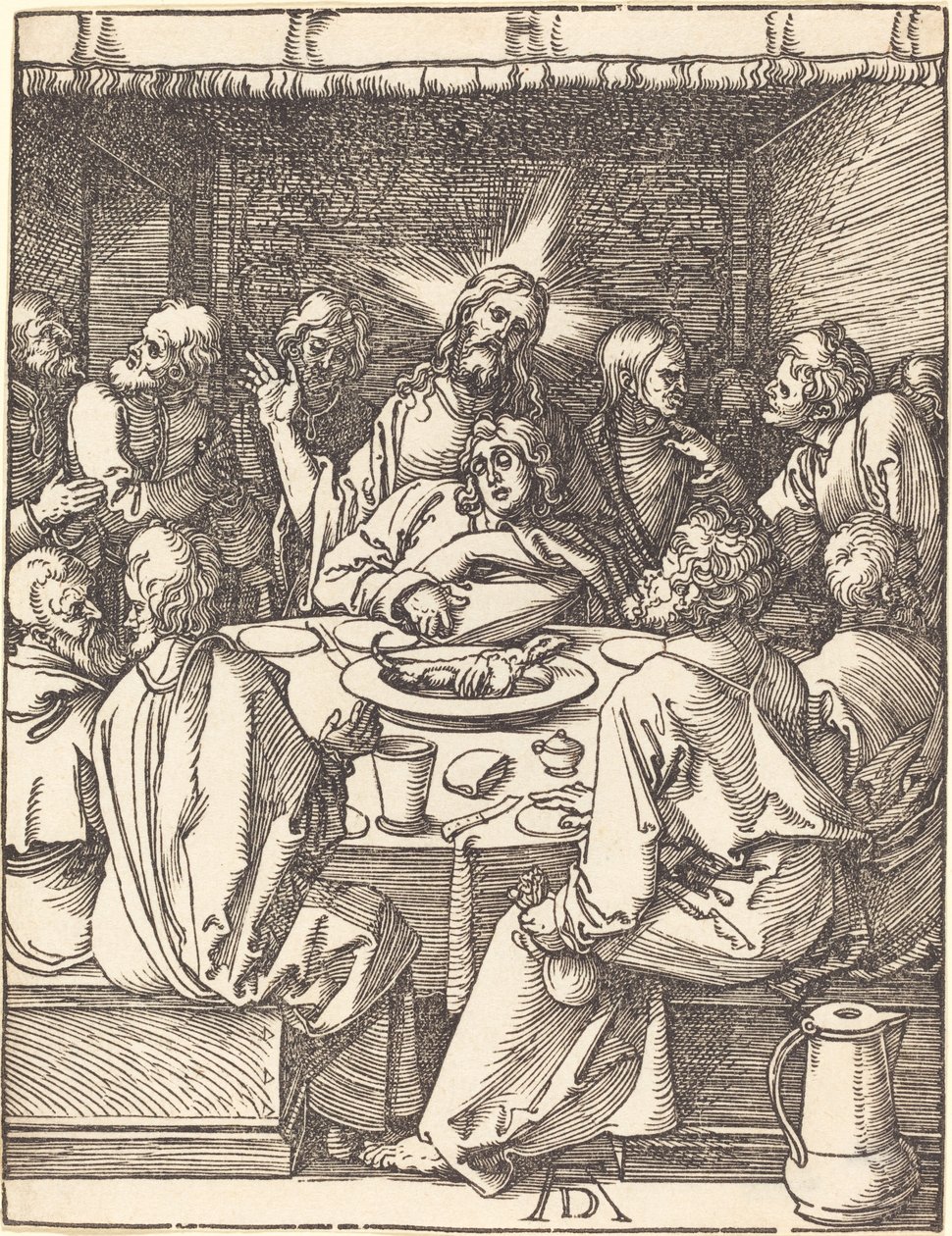 Sista måltiden av Albrecht Dürer