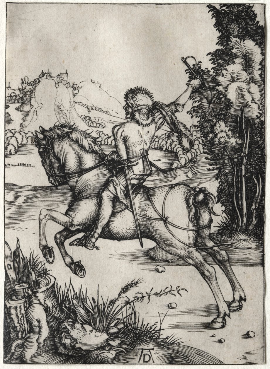 Den lilla kuriren, ca. 1496. av Albrecht Dürer