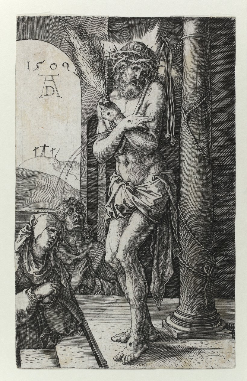 Sorgens man, 1509 av Albrecht Dürer