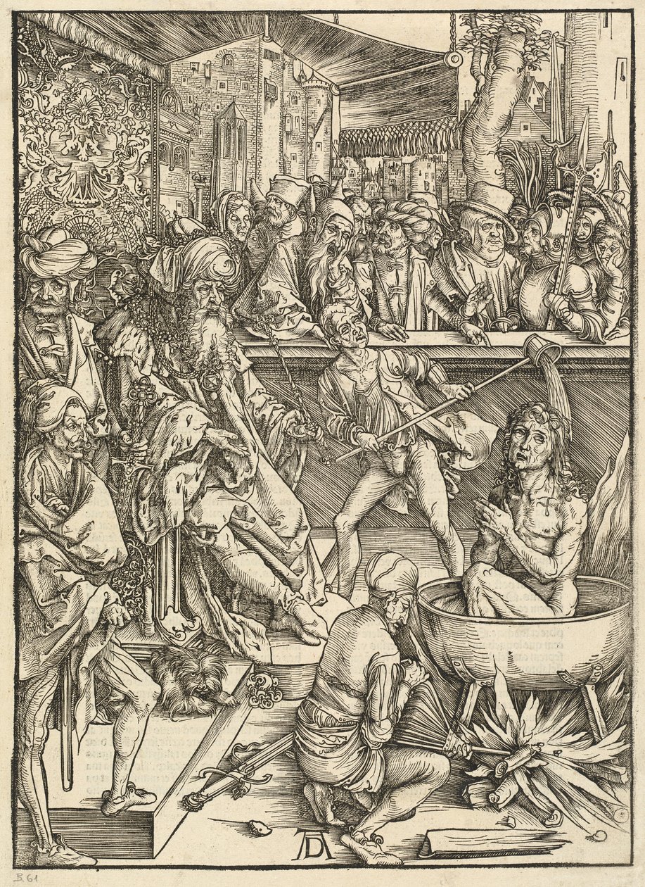 Sankt Johannes martyrskap av Albrecht Dürer