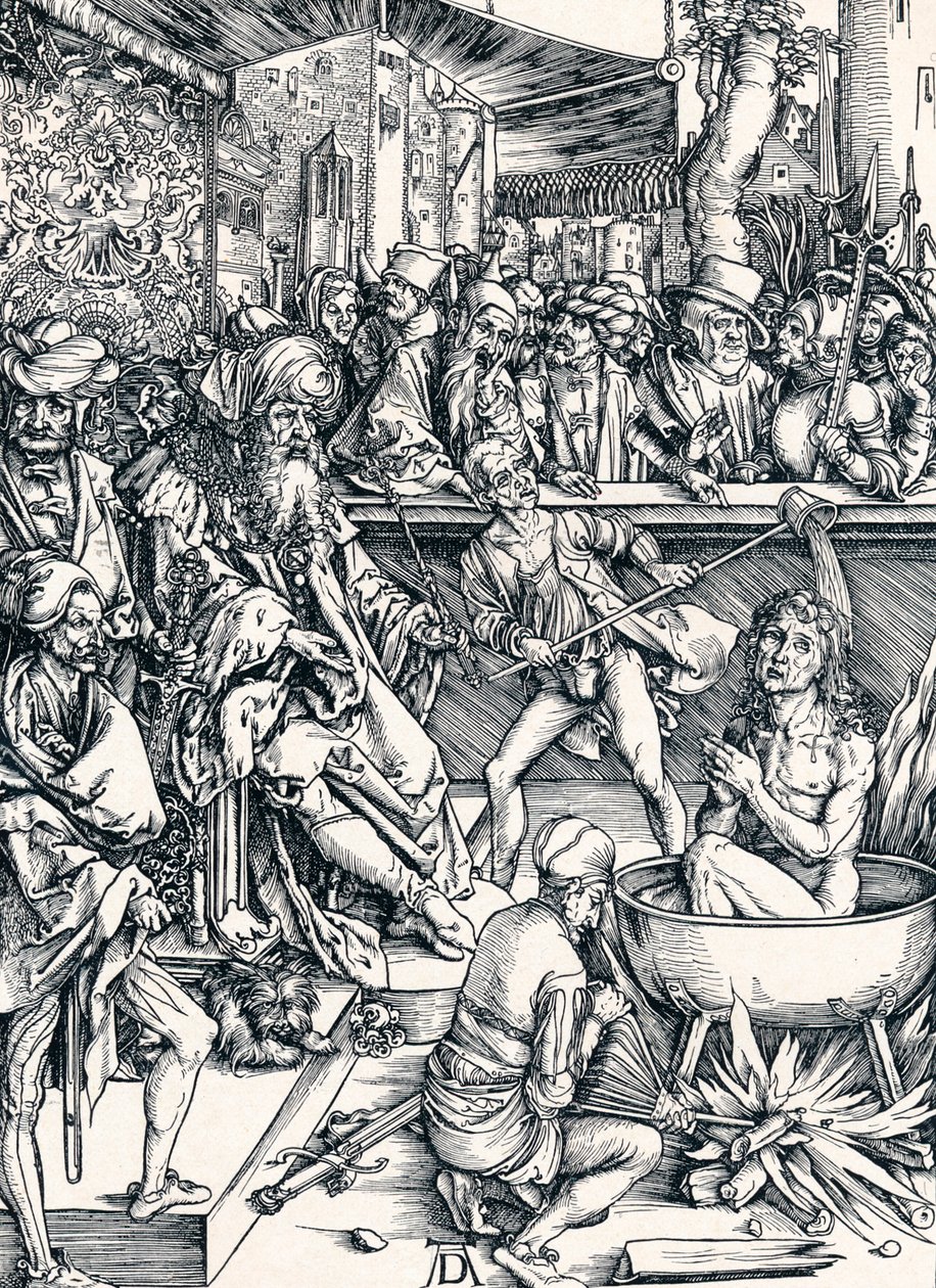 St Johns martyrskap, 1498 1906 av Albrecht Dürer