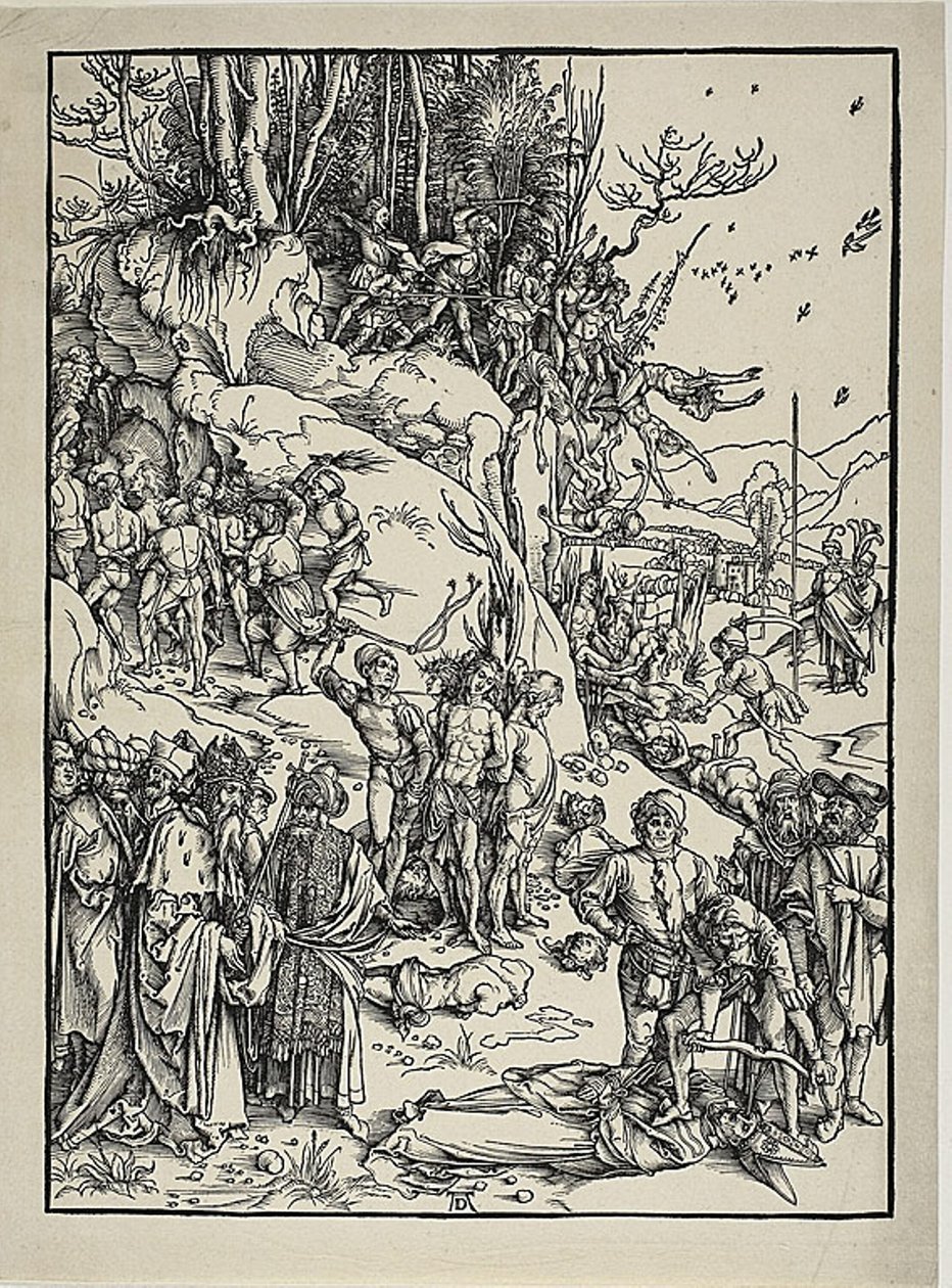 De tiotusenas martyrskap av Albrecht Dürer