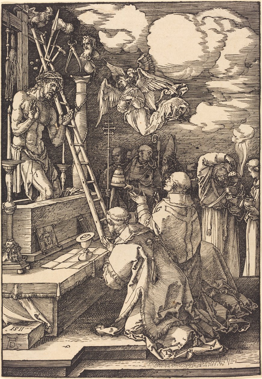 Sankt Gregorius mässa av Albrecht Dürer