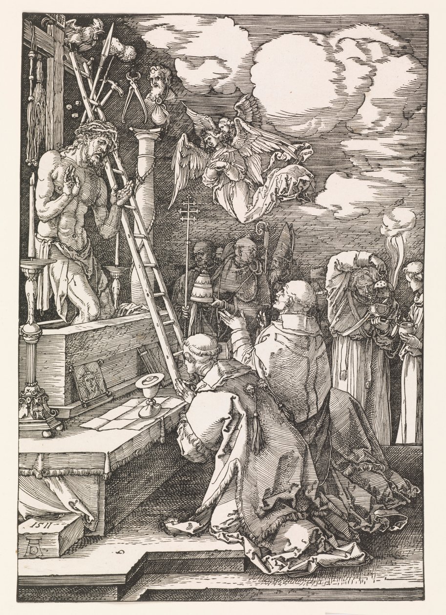 Sankt Gregorius mässa av Albrecht Dürer
