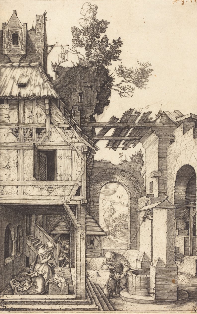 Födelsekyrkan, 1504. av Albrecht Dürer
