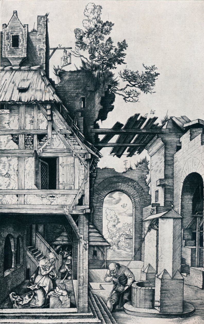 The Nativity, 1504 1906 av Albrecht Dürer