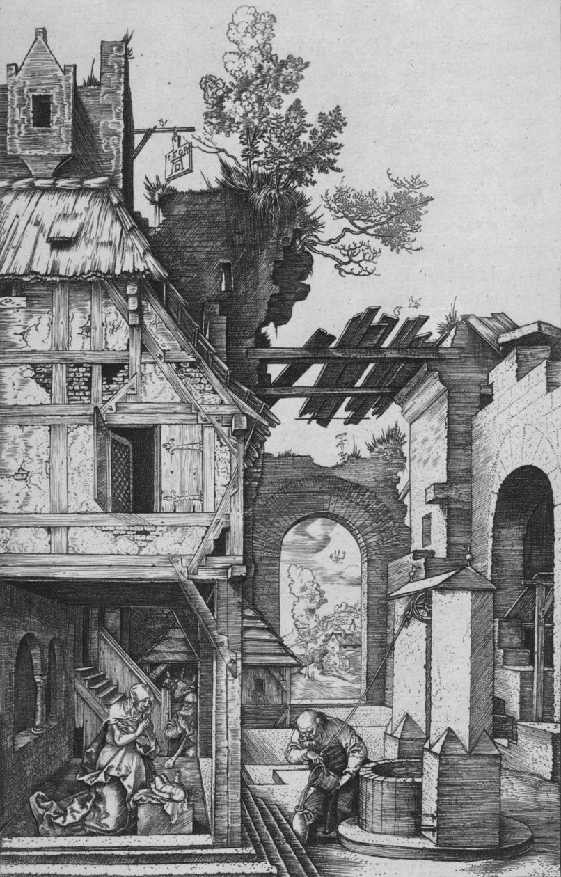 The Nativity, 1504, 1906 av Albrecht Dürer