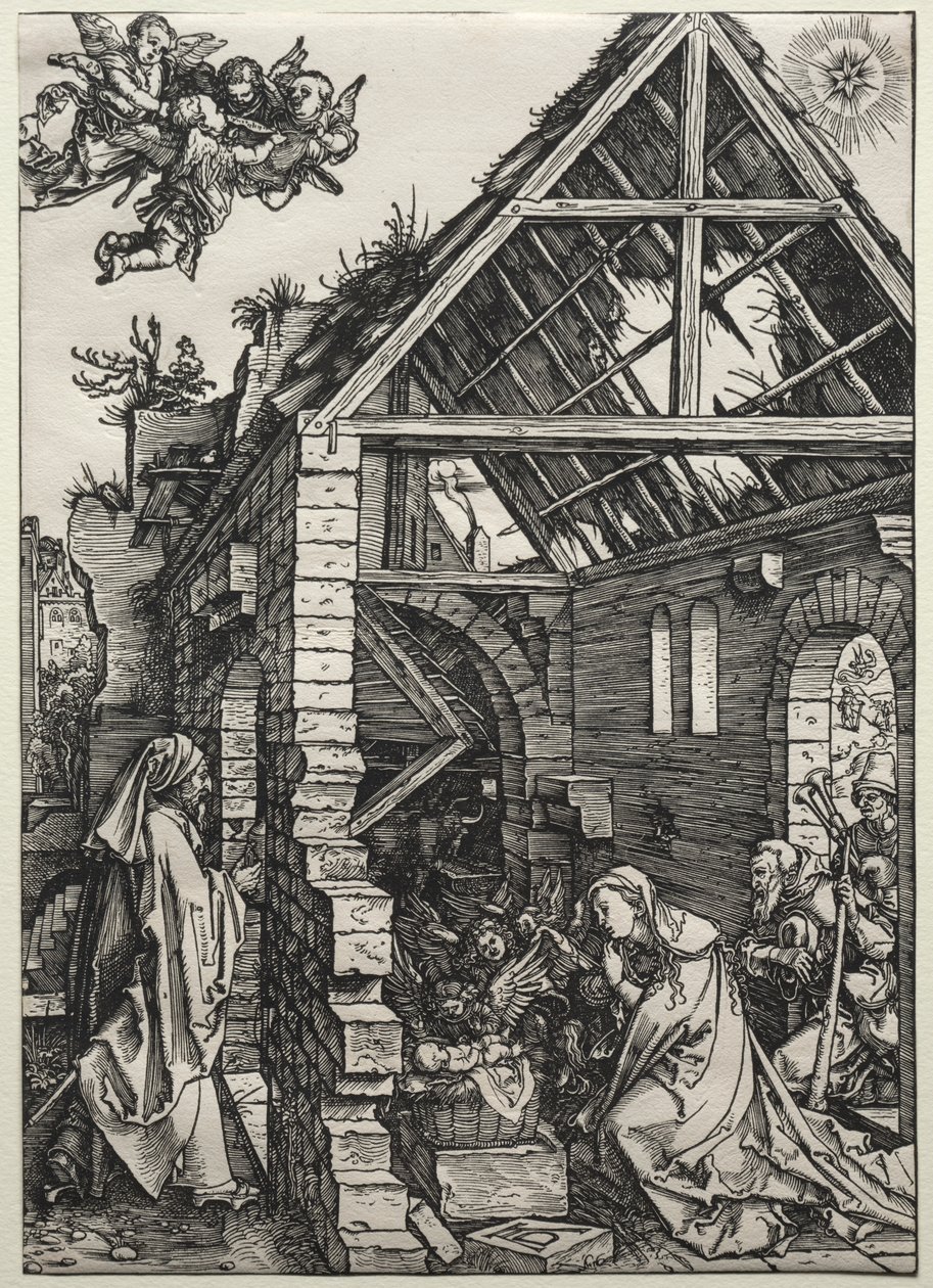 Födelsekyrkan, c. 1502-1503. av Albrecht Dürer