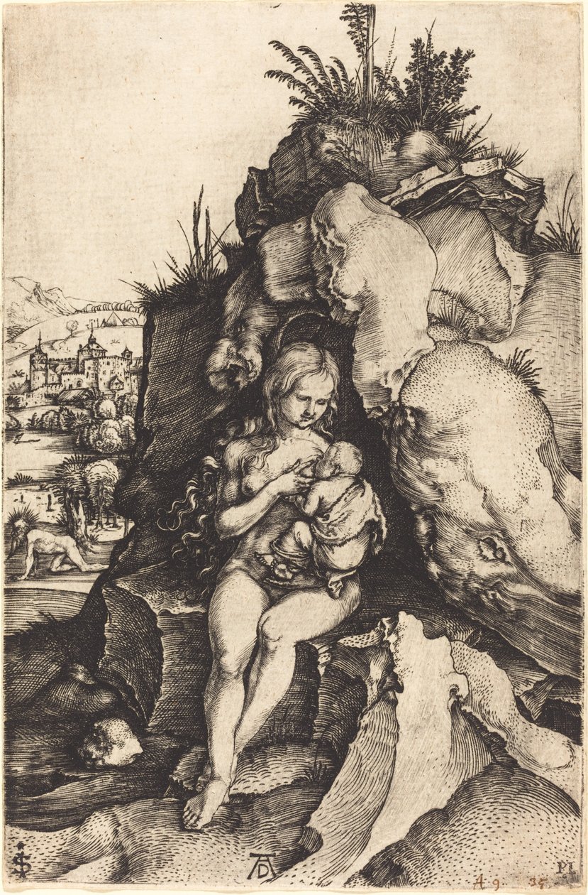 Sankt Johannes Chrysostomos botgöring av Albrecht Dürer