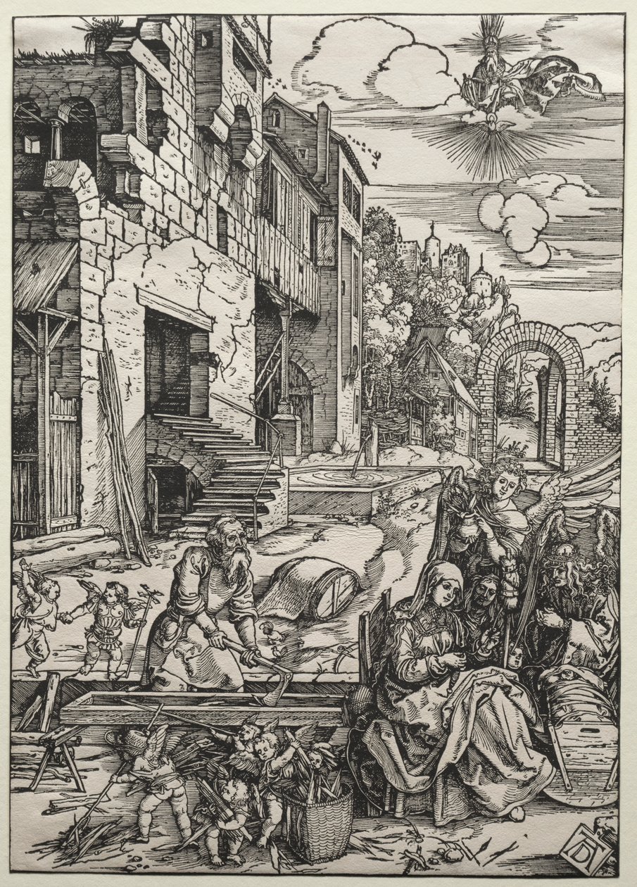 Vilan i Egypten, ca. 1501-1502. av Albrecht Dürer