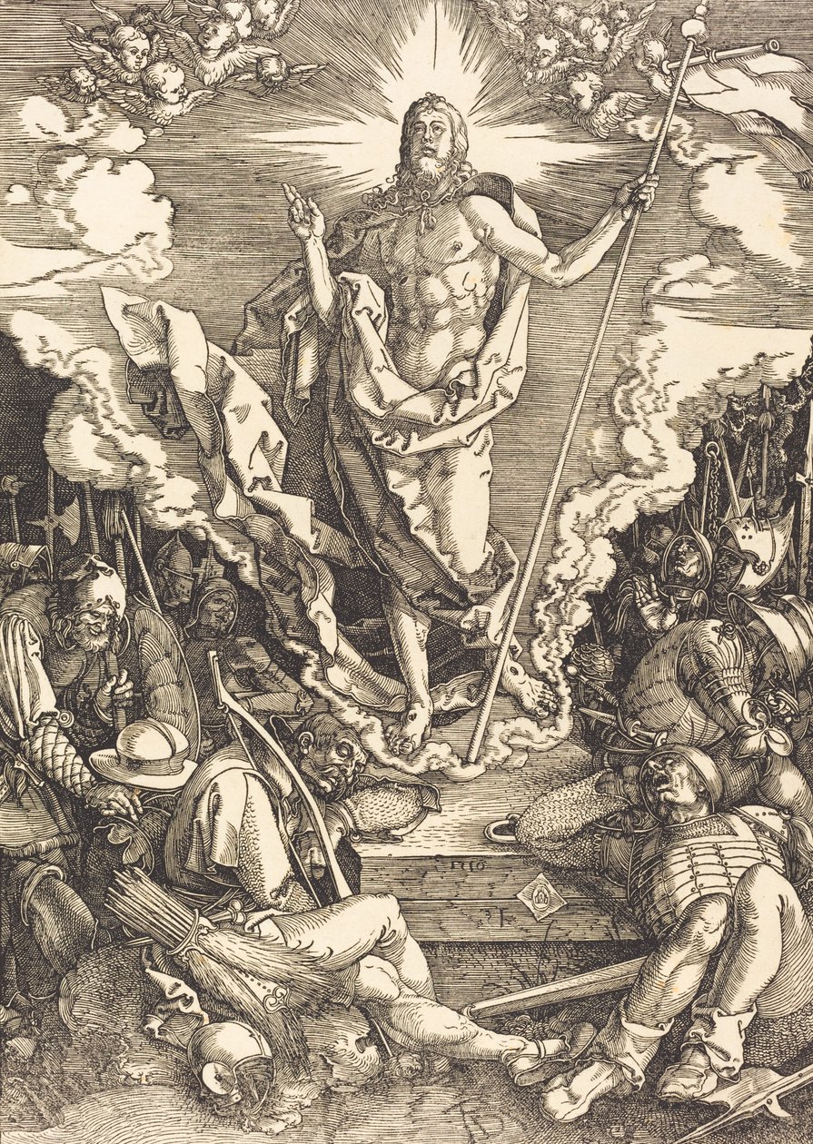 Uppståndelsen, 1510. av Albrecht Dürer