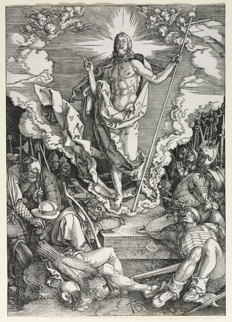 Uppståndelsen, 1510. av Albrecht Dürer