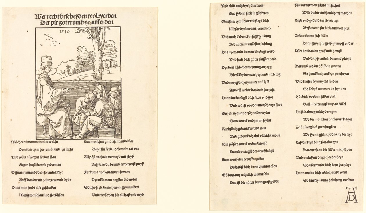 Skolläraren av Albrecht Dürer