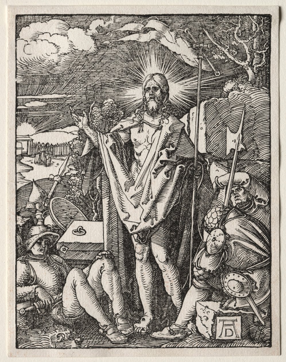 The Small Passion: The Resurrection, 1509-1511. av Albrecht Dürer