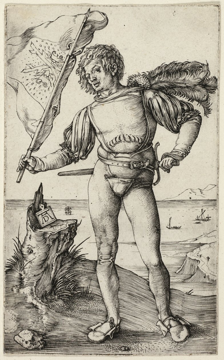 Fanbäraren av Albrecht Dürer
