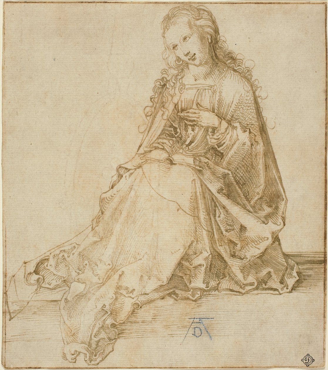 Jungfrun förkunnar av Albrecht Dürer