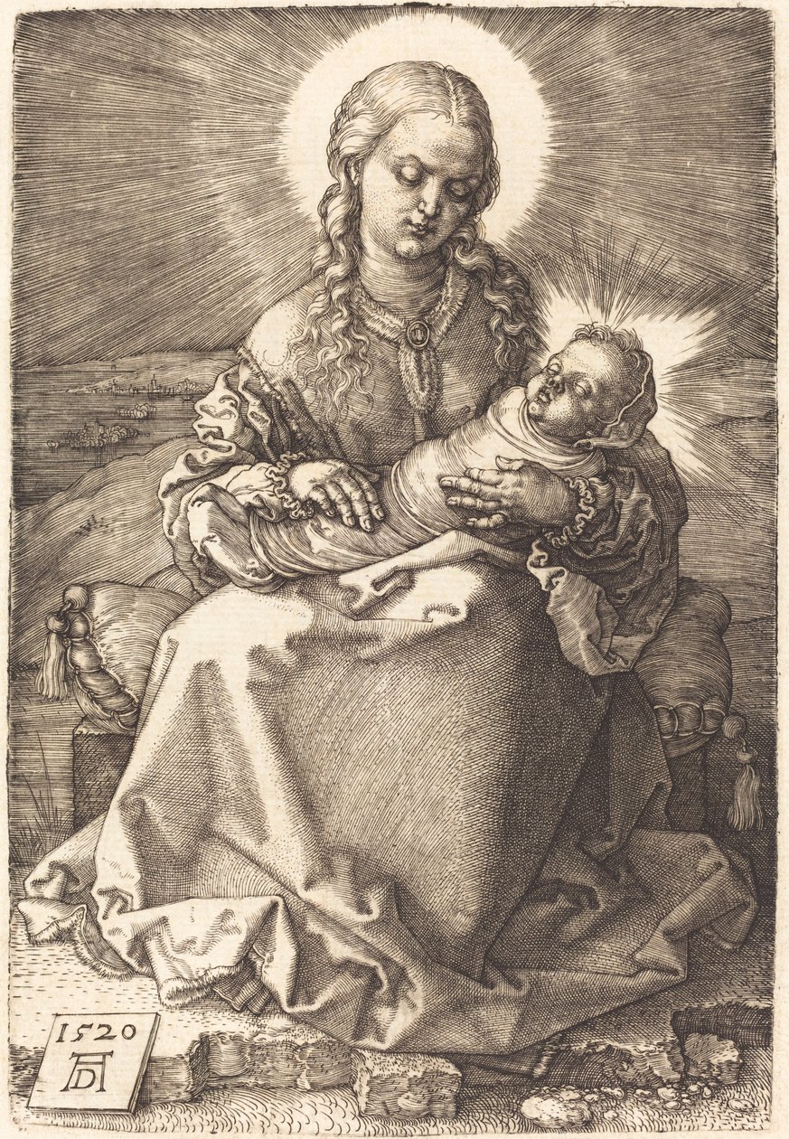 Jungfrun med det insvepta barnet av Albrecht Dürer