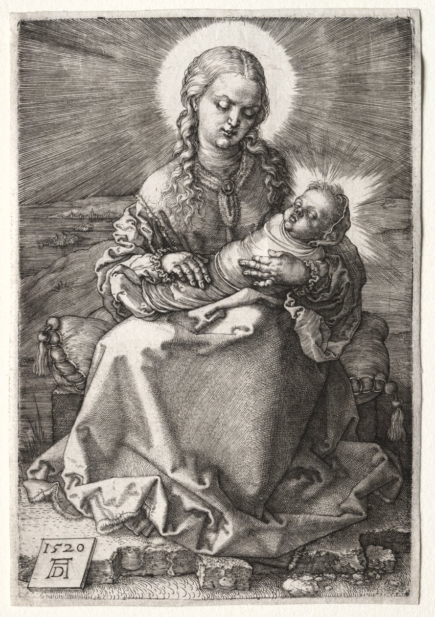 Jungfrun med det insvepta barnet av Albrecht Dürer