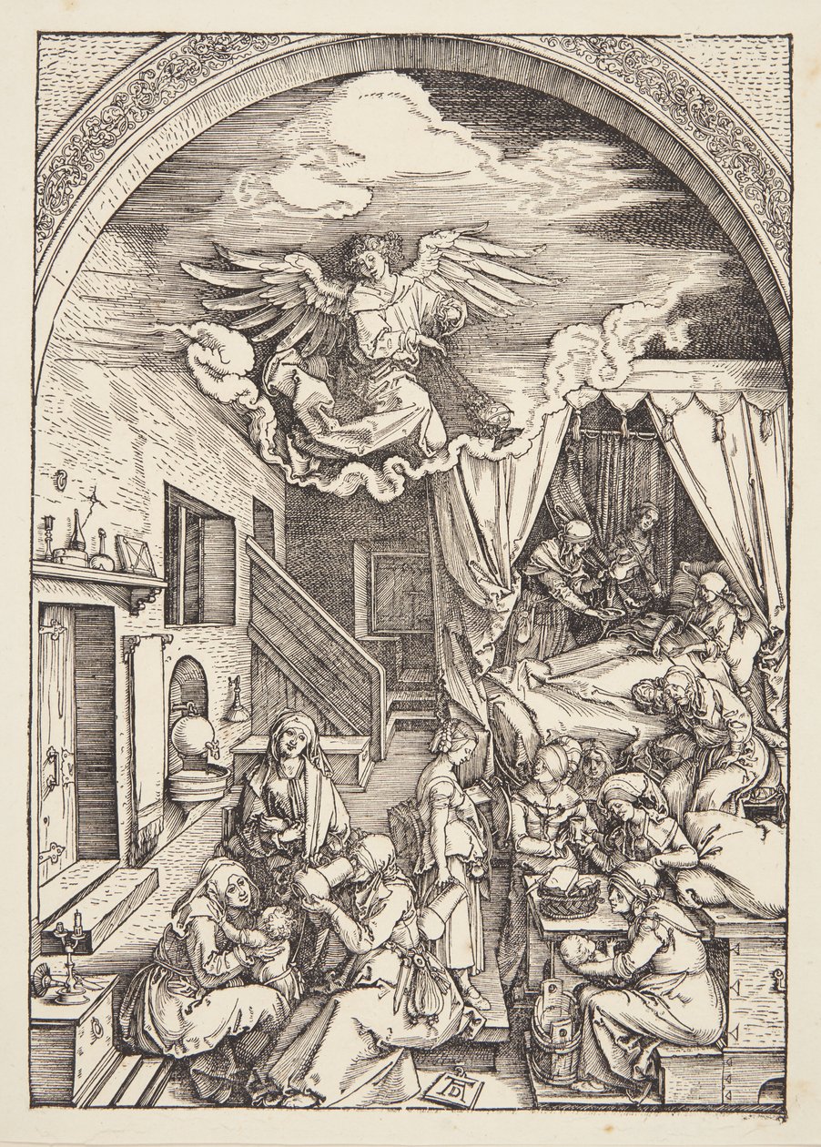 Jungfruns födelse av Albrecht Dürer