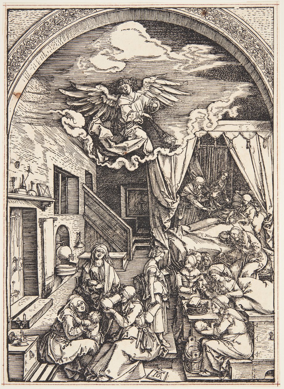 Jungfruns födelse av Albrecht Dürer