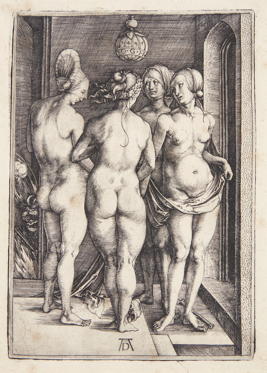 De fyra häxorna av Albrecht Dürer