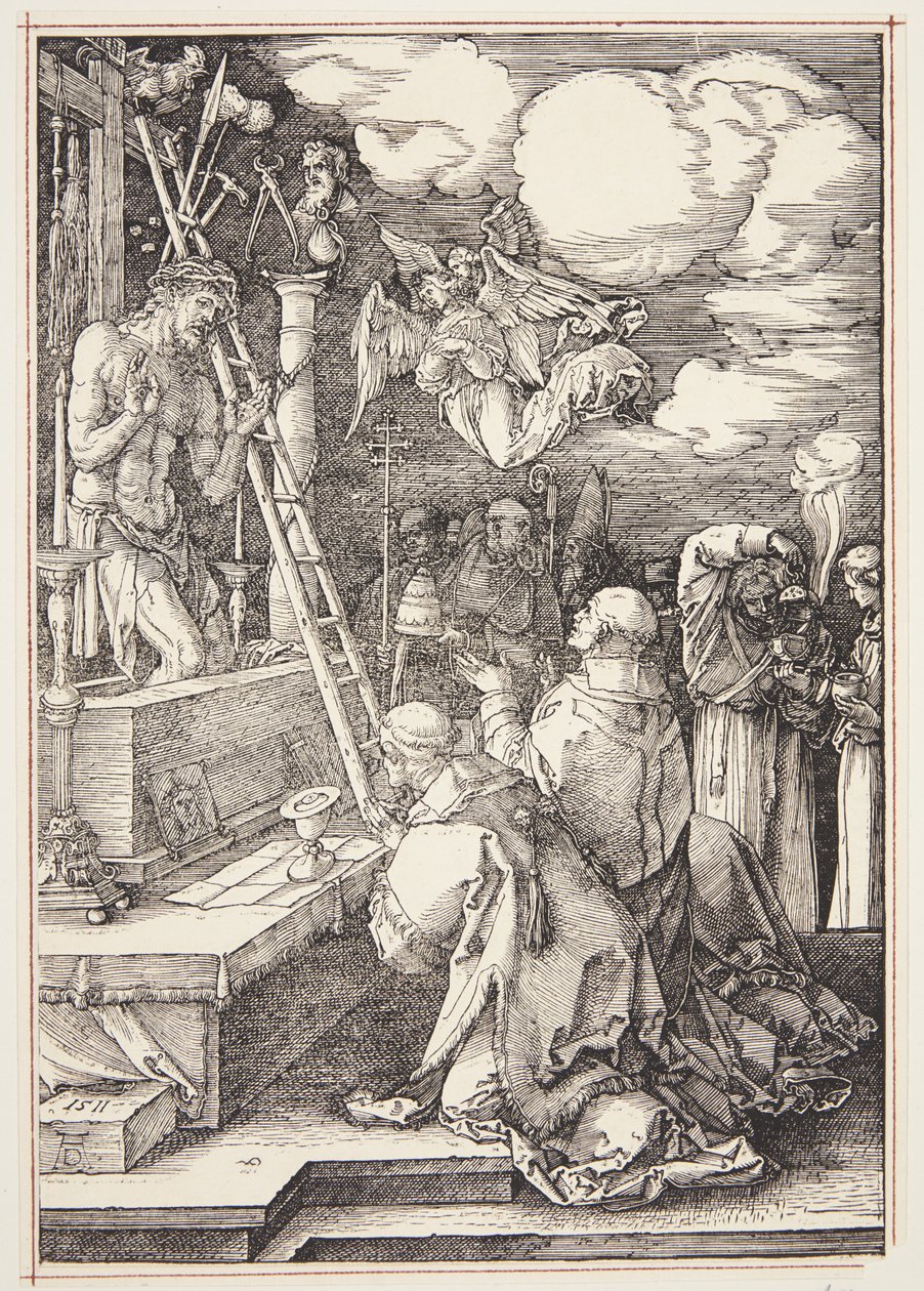 St. Gregorius mässa av Albrecht Dürer