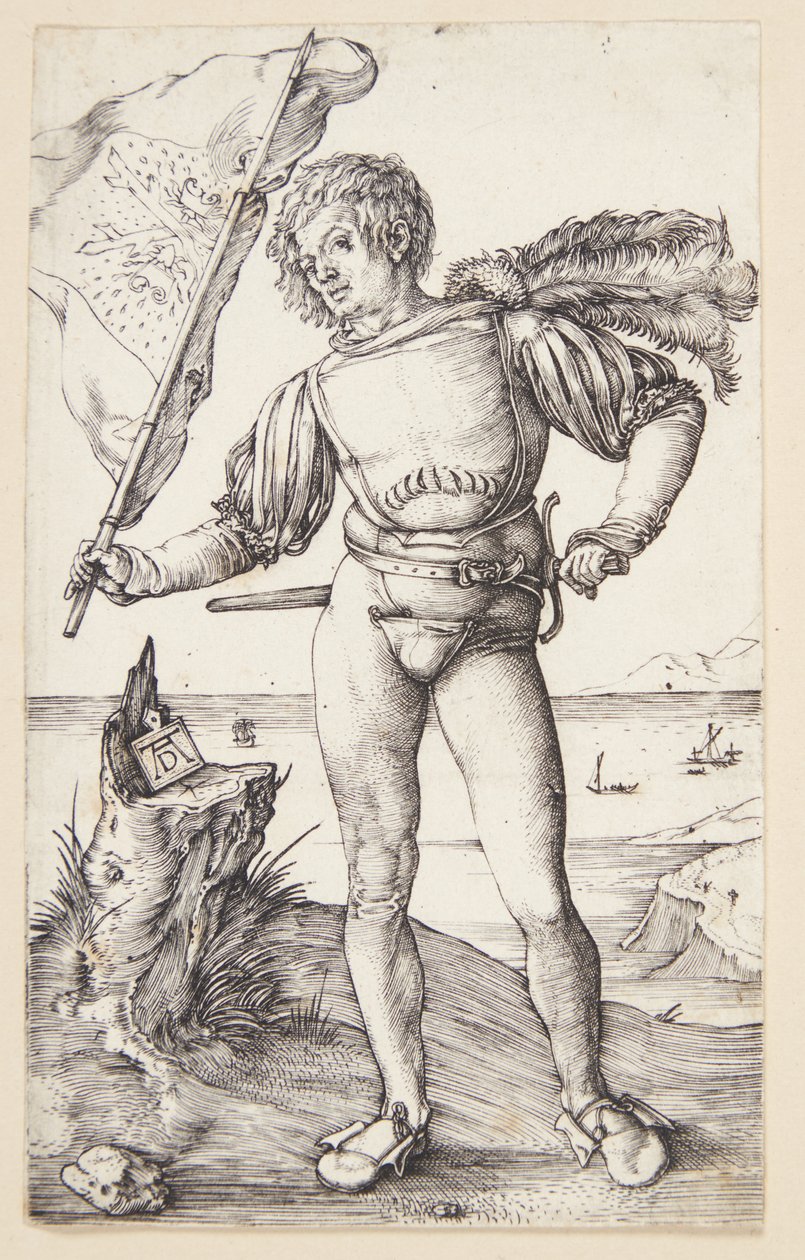 Fanebäraren av Albrecht Dürer