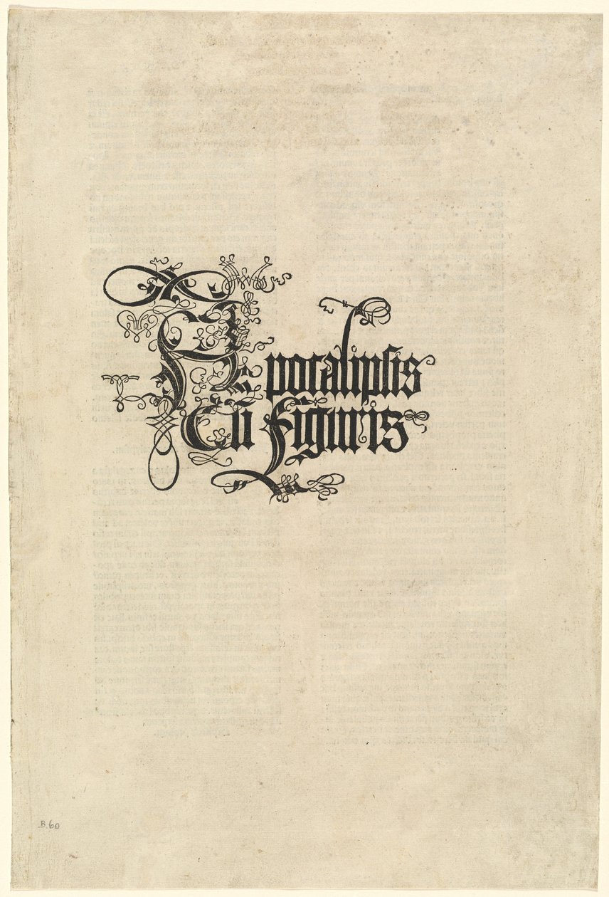 Titelsida av Albrecht Dürer