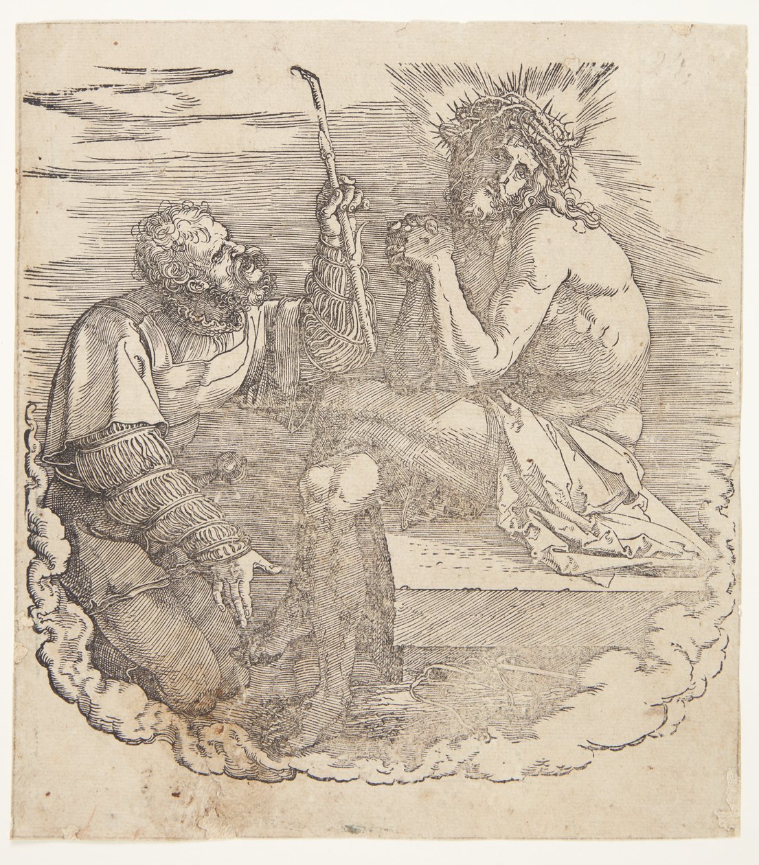 Titelsida: The Mocking of Christ av Albrecht Dürer
