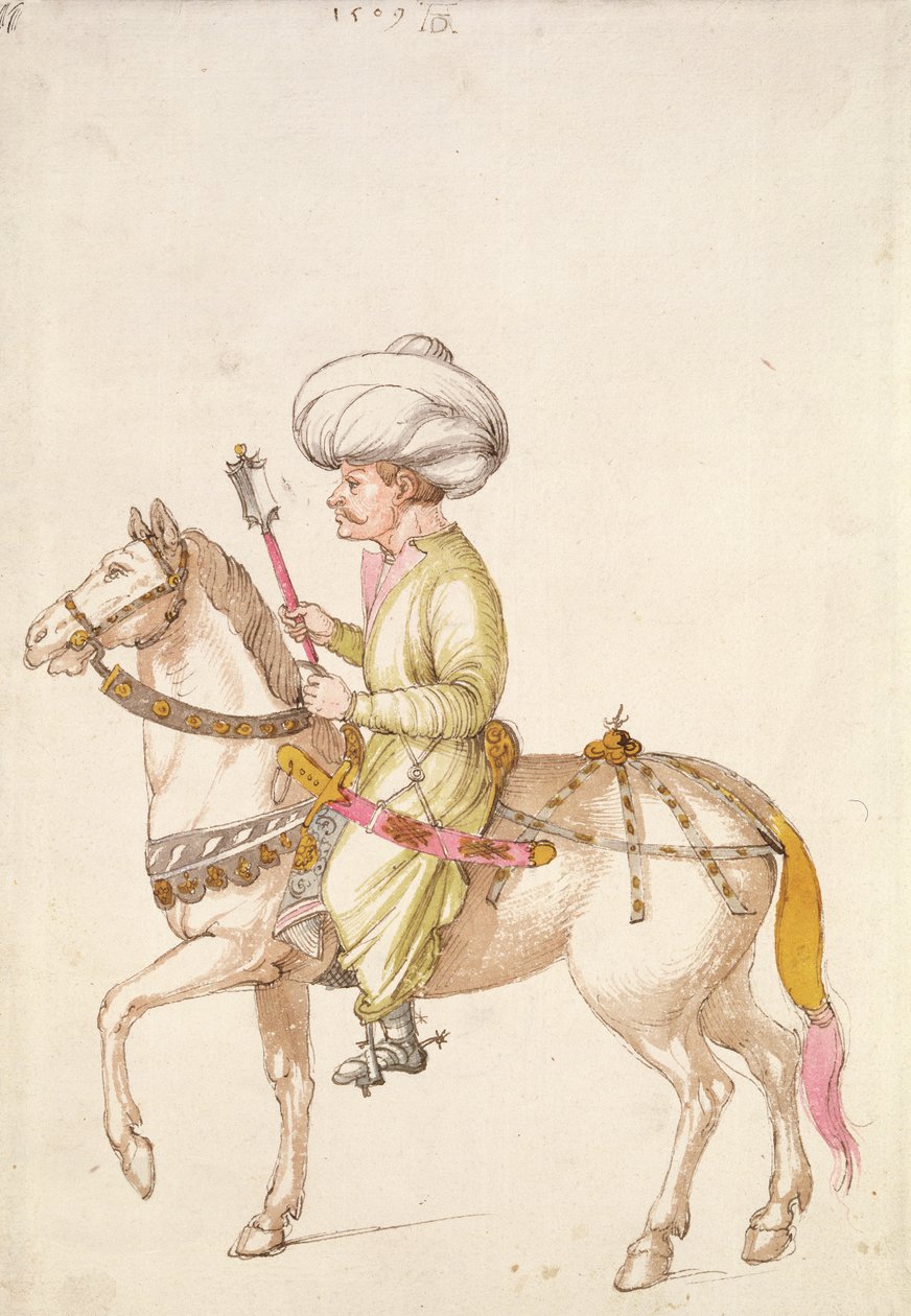 Turkisk ryttare av Albrecht Dürer