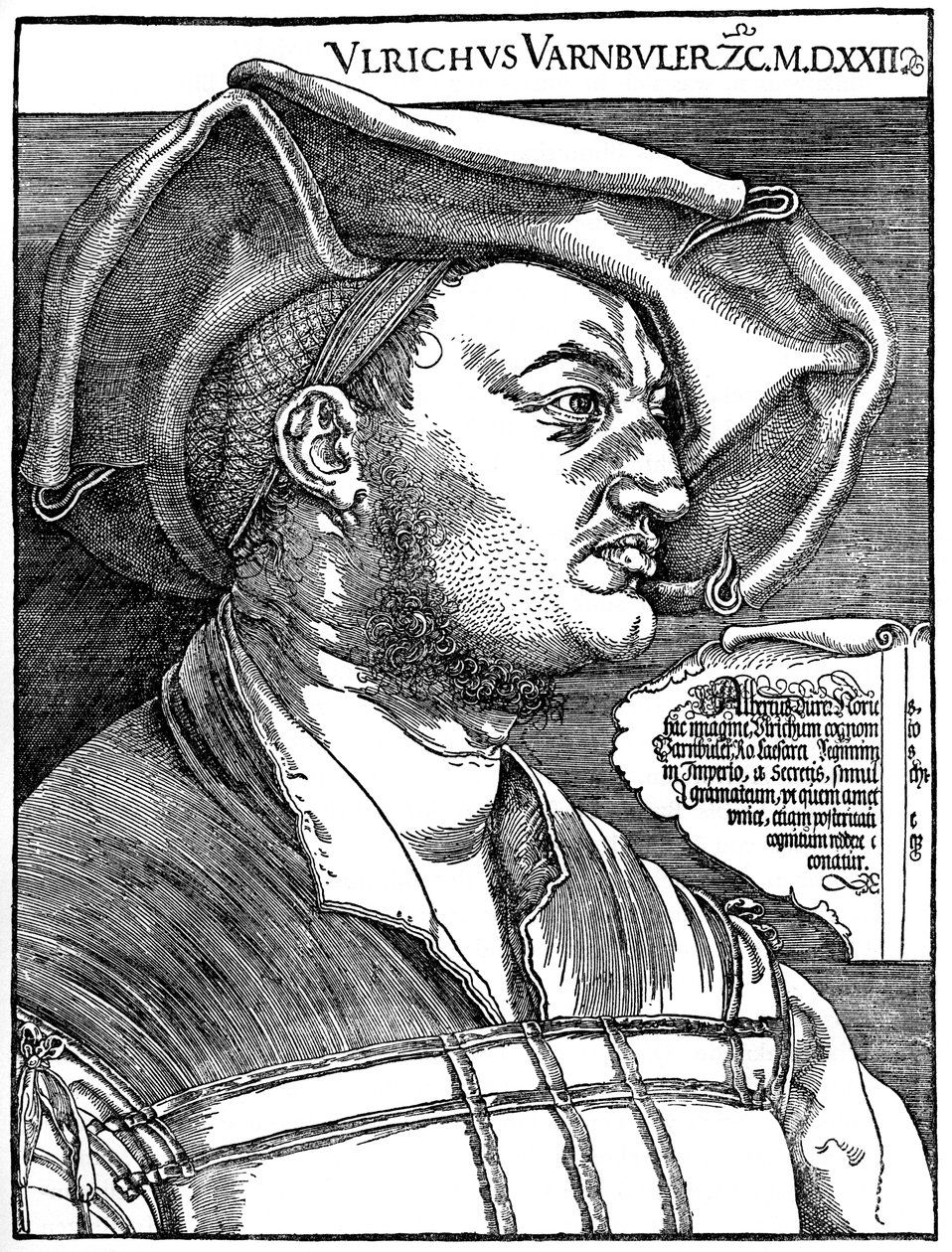 Ulrich Varnbüler, 1522, 1936 av Albrecht Dürer