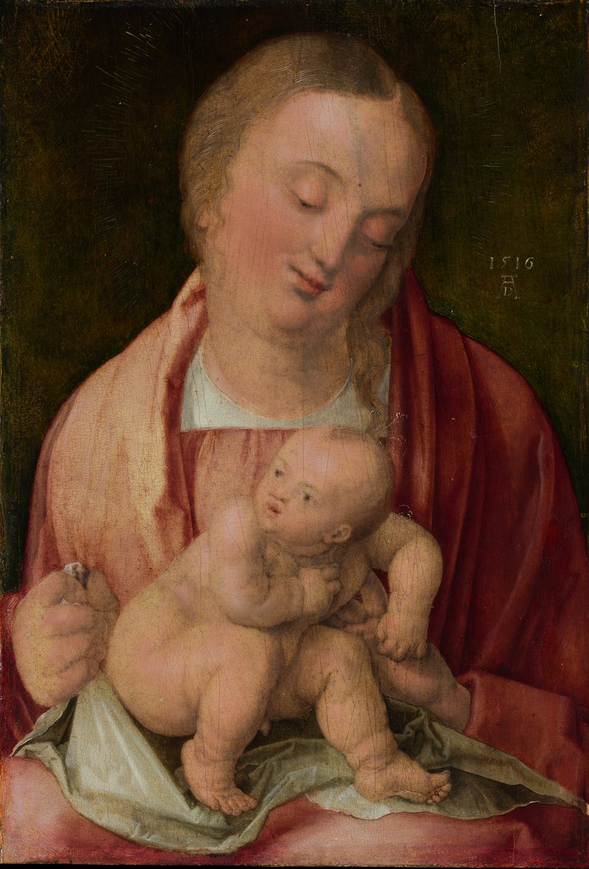Jungfru och barn, 1516. av Albrecht Dürer