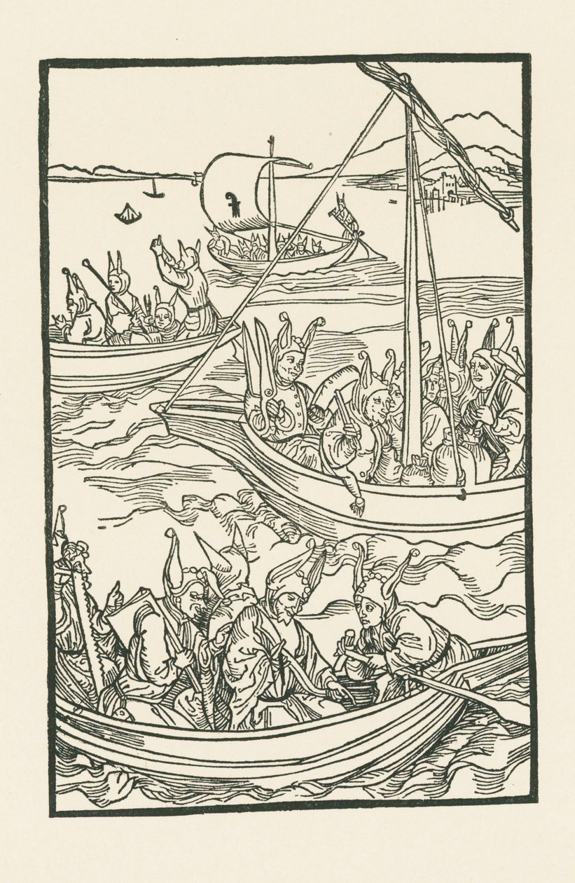 En gesälls fartyg av Albrecht Dürer or Duerer