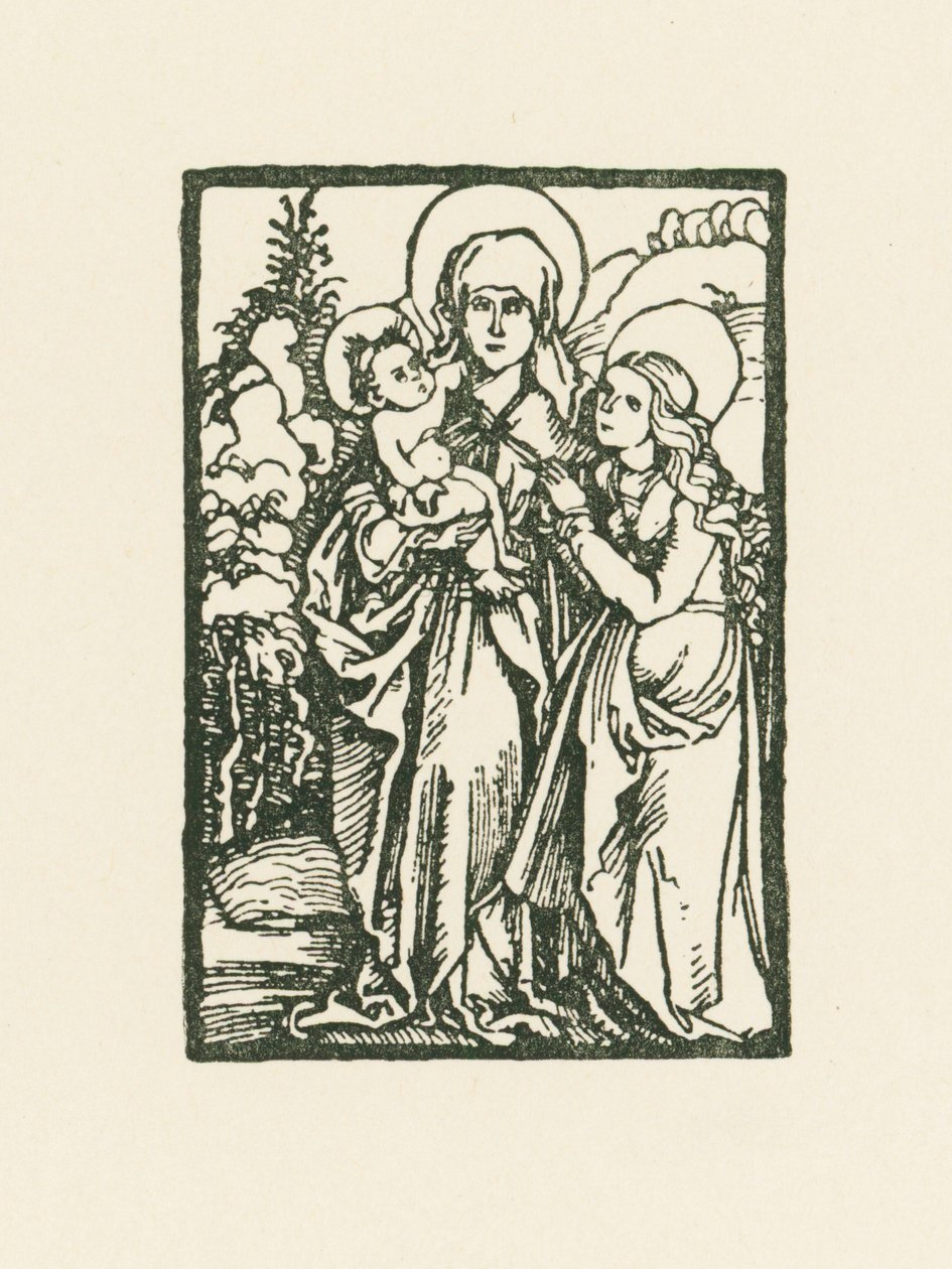 Saint Anne av Albrecht Dürer or Duerer