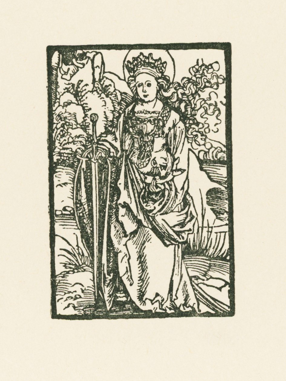 Sankt Katarina av Albrecht Dürer or Duerer