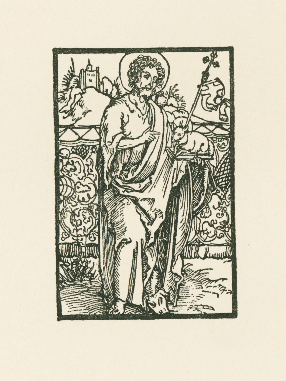 Sankt Johannes Döparen av Albrecht Dürer or Duerer