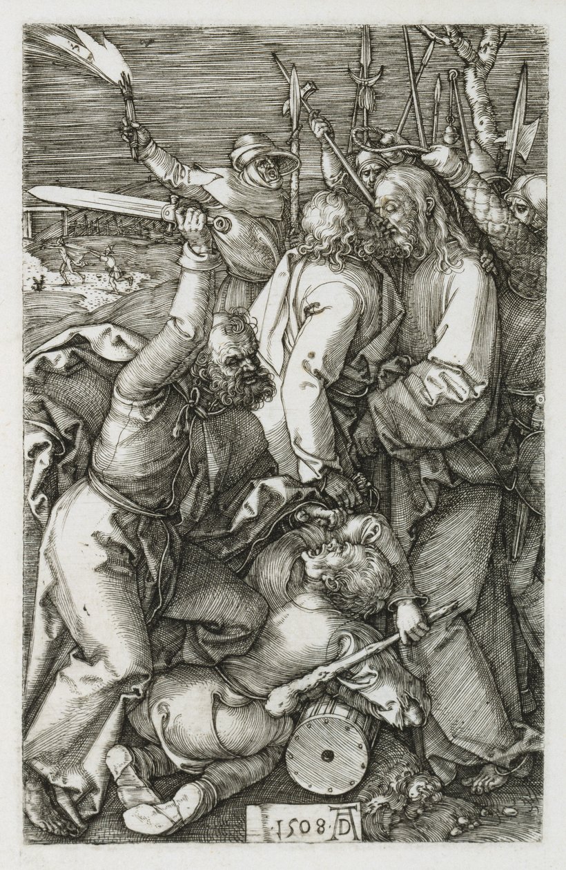 Kristi förräderi av Albrecht Dürer