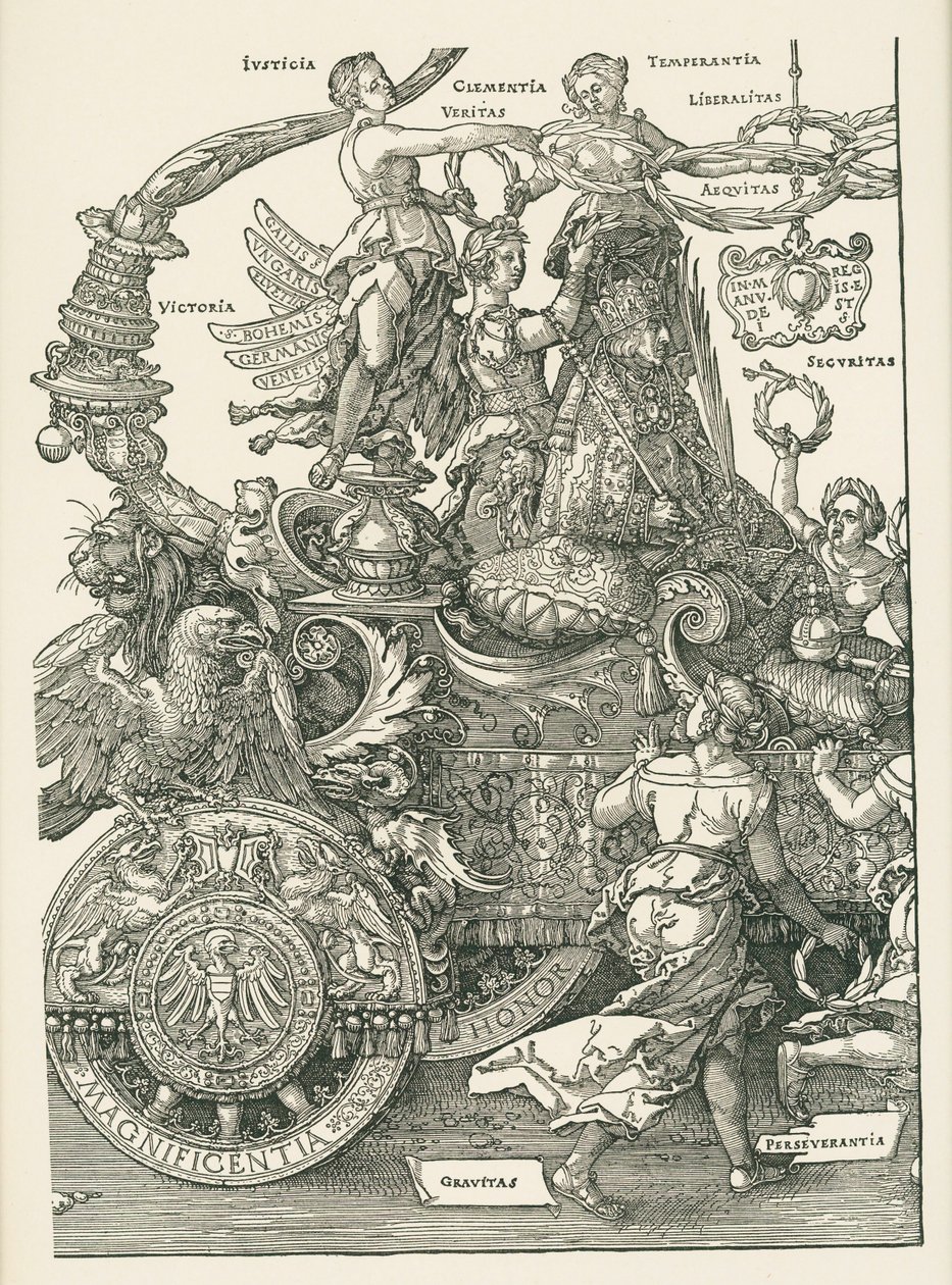 Den stora triumfbilen av Albrecht Dürer or Duerer